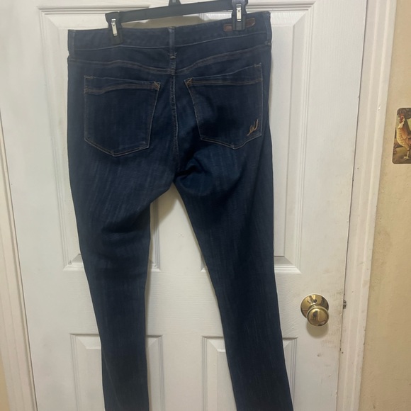 Express Blue Skinny Jeans - Picture 2 of 6